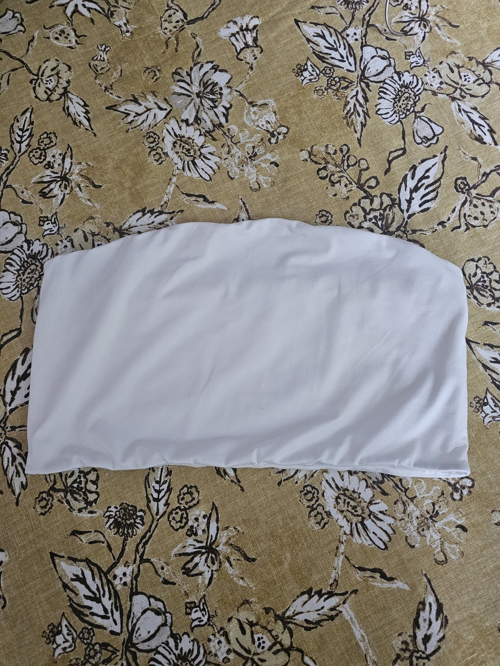 Vada Winter White Strapless Bandeau Tube Top - Size 1XL